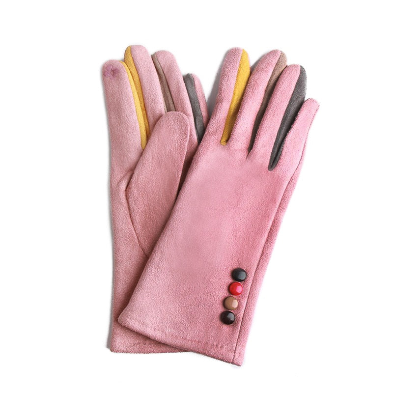 Années 40 Gants Hiver Rétro Multicolores - Ma Penderie Vintage