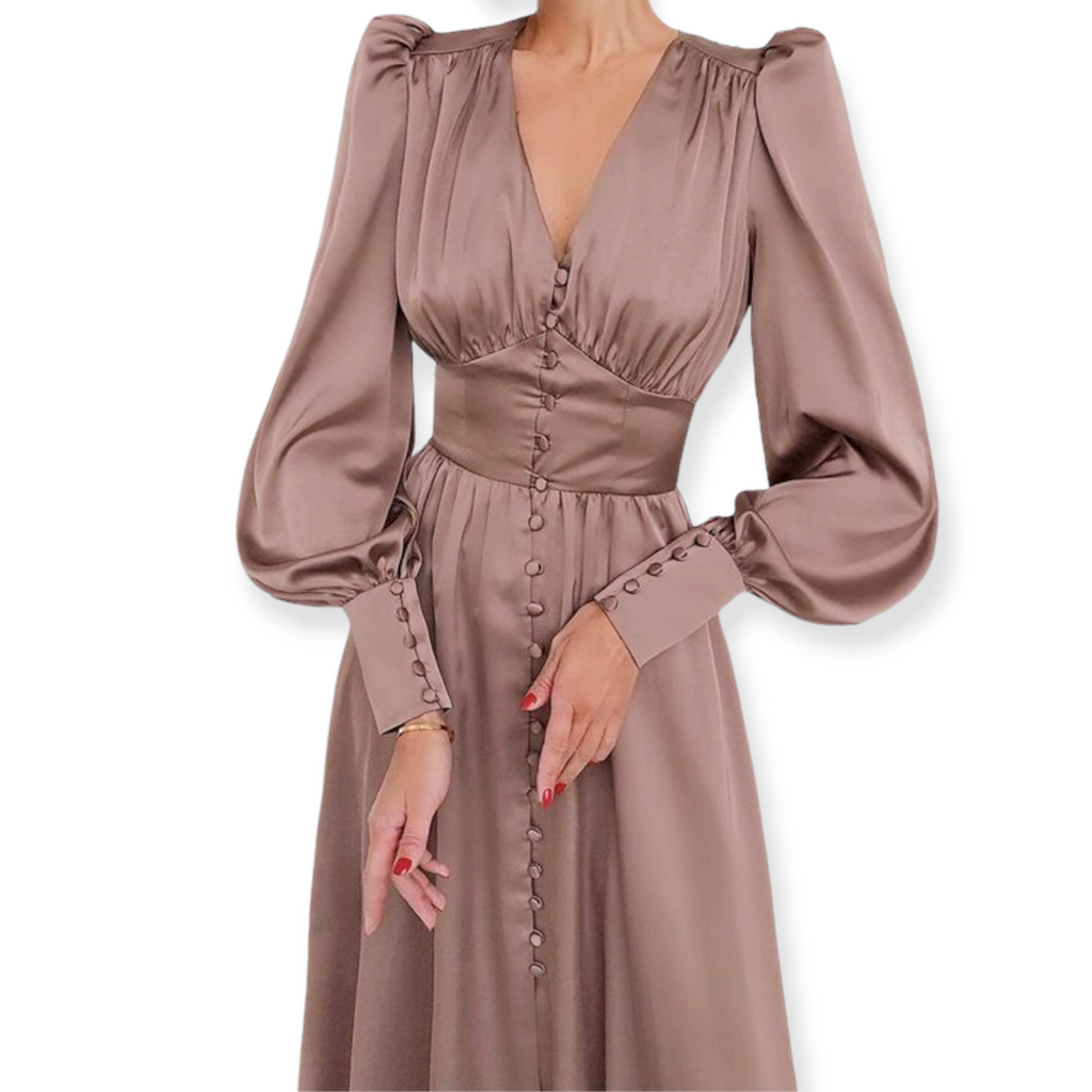 Années 30 Robe Midi Biais Glamour Vintage
