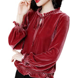 <tc>1930's</tc> Velvet Evening Top <tc>Glamour</tc>