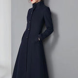 Années 60 Manteau Long Rétro Jackie O