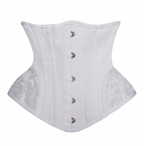 Années 50 Corset Seins Nu Lacets Vintage