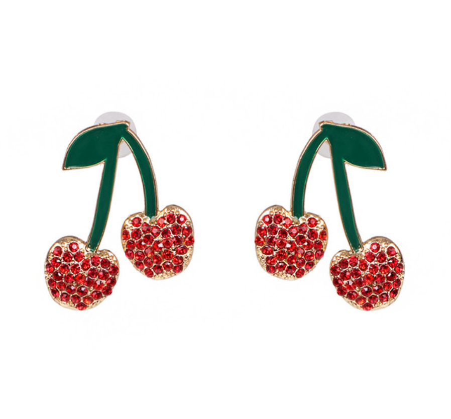 <tc>1960's</tc> Retro Earrings Crystal Jewelry