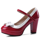 <tc>1950's</tc> Retro Pin Up Heeled Shoes