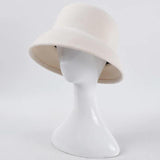 Années 60 Chapeau Cloche Rétro Fedora Blanc - Ma Penderie Vintage