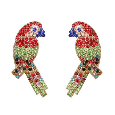 <tc>1960's</tc> Rhinestone Evening Earrings