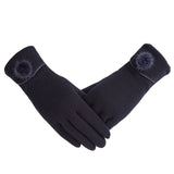 Années 40 Gants Fourrure Automne-Hiver Glamour