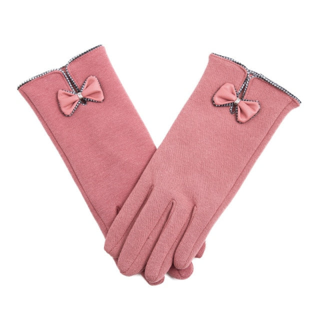 Années 40 Gants Fourrure Automne-Hiver Glamour