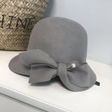 Années 30 Chapeau Glamour Gatsby Gris - Ma Penderie Vintage