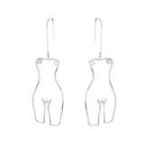 <tc>Años 60</tc> Pendientes cuerpo Picasso