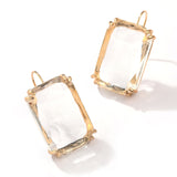 <tc>1950's</tc> Rhinestone Dangling Earrings