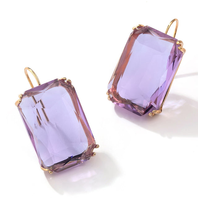 <tc>1950's</tc> Rhinestone Dangling Earrings