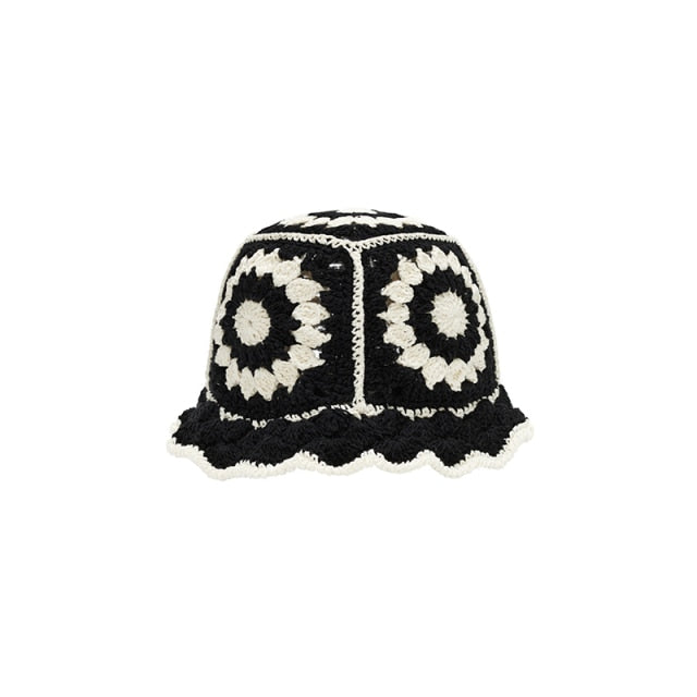 Années 20 Chapeau Cloche Crochet Rétro Noir - Ma Penderie Vintage
