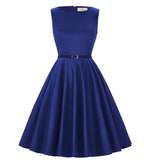 <tc>1950's</tc> Pin Up Hepburn Flared Dress