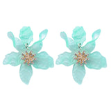 <tc>1930's</tc> Retro Resin Flower Earrings