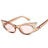 <tc>1960's</tc> Studs Cat Eye Sunglasses